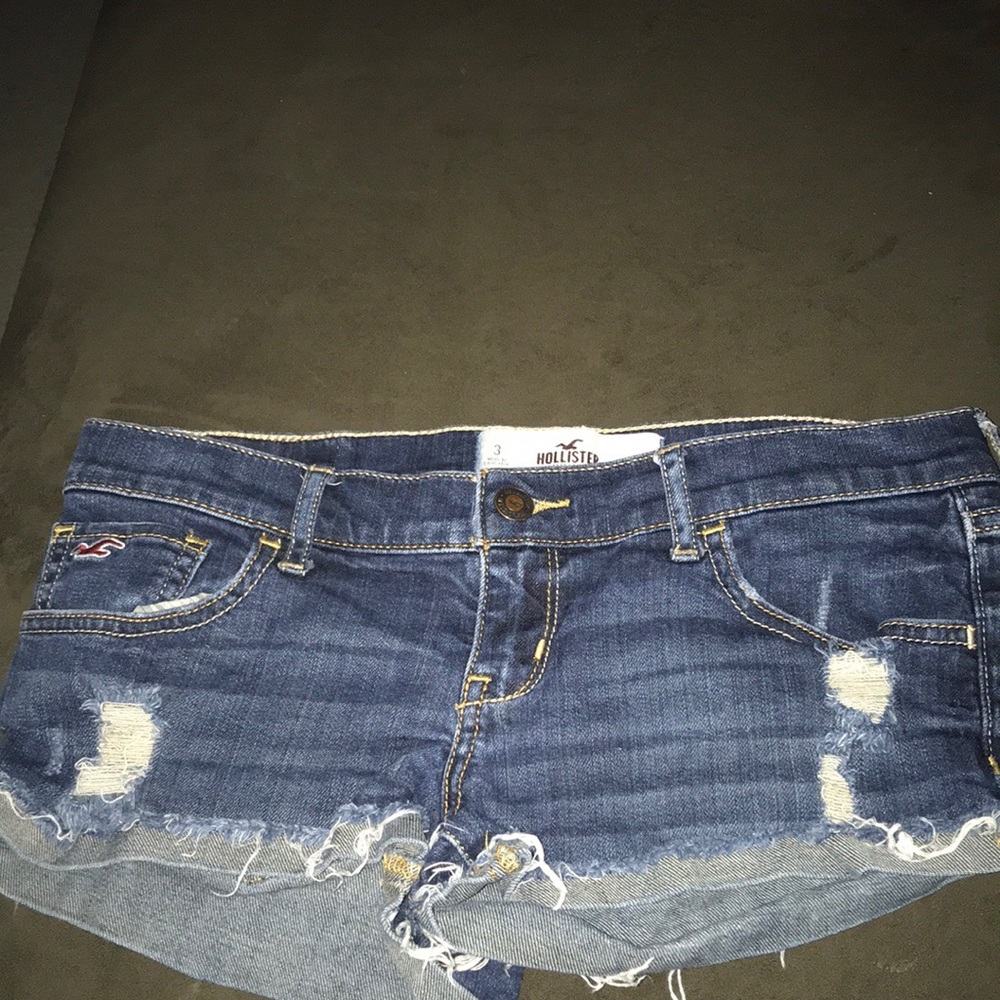 Hollister jean shorts